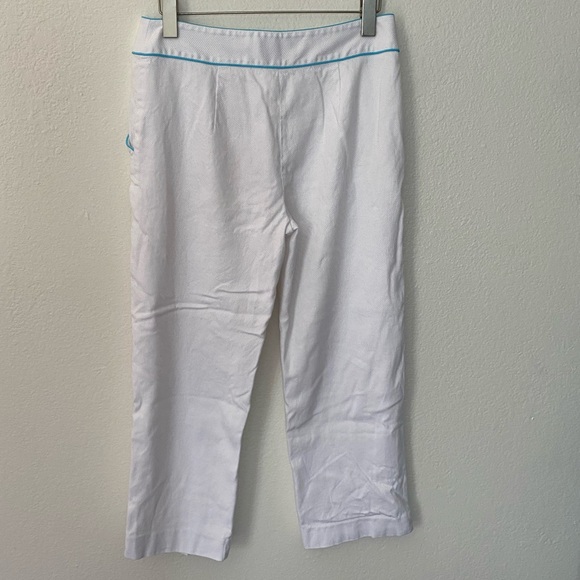 Yves cossette Depeche Mode white Capri size 8 - Picture 2 of 4